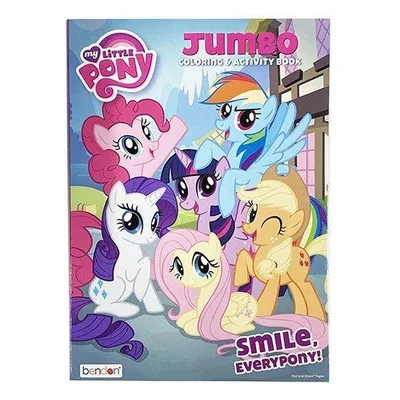 【訳あり】 マイリトルポニー ぬりえ (smile every pony) 15188bc ポニー ぬり絵 英語 アメキャラ 女の子 キャラクター グッズ 輸入 My Little Pony