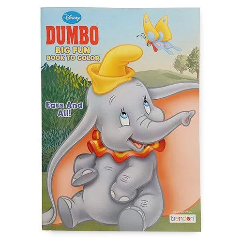 ディズニー ダンボ ぬりえ 15973 Disney 塗り絵 ぬり絵 迷路 クロスワード 英語 知育玩具 幼児 かわいい 雑貨 グッズ 象 Dumbo Ears 海外 輸入品 インポート
