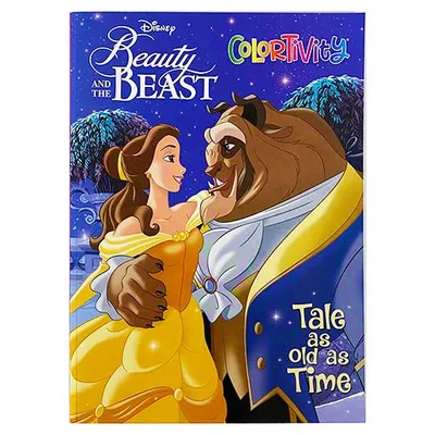 美女と野獣 ぬりえ ( Tale as old as Time ) 17337b ぬり絵 カラーリングブック おもちゃ キッズ 子供 ベル ディズニー プリンセス Disney princess