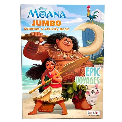 モアナ ぬりえ ( EPIC VOYAGES ) 19640a ぬり絵 カラーリングブック おもちゃ キッズ 子供 ディズニー Disney モアナと伝説の海 キャラクター グッズ 輸入品