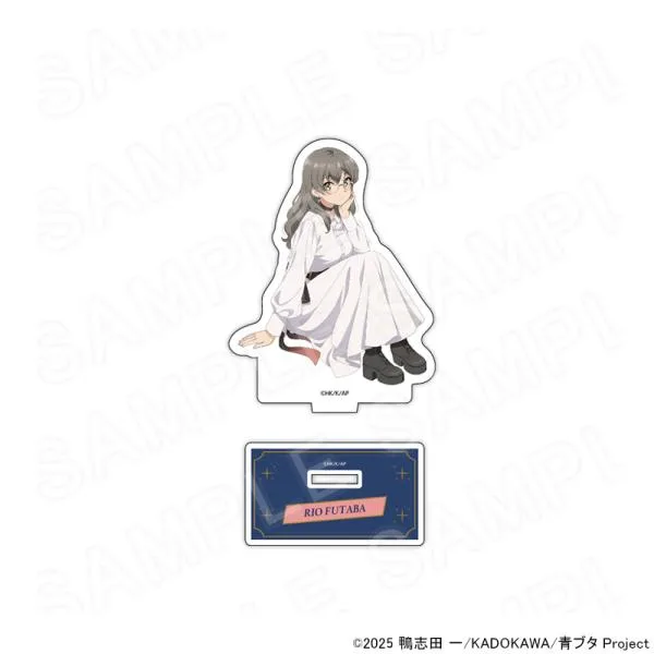 【 11/06 発送予定】 アニメ「青春ブタ野郎」シリーズ 描き下ろしアクリルスタンド 双葉理央 グッズ