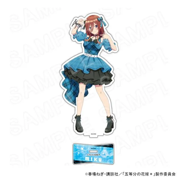 【 11/02 発送予定】 TVスペシャルアニメ「五等分の花嫁*」 描き下ろしアクリルスタンド 中野三玖(アイドル) グッズ