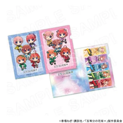 TVスペシャルアニメ「五等分の花嫁*」 クリアファイルセット ※セット販売 グッズ