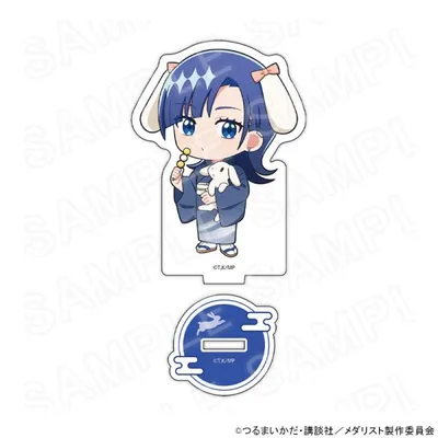 【 10/30 発送予定】 TVアニメ『メダリスト』 ミニキャラアクリルスタンド お月見Ver(岡崎 いるか) グッズ