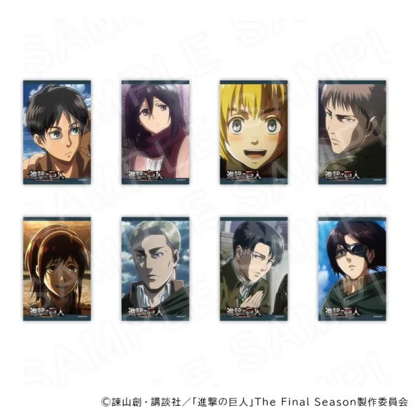 【 11/04 発送予定】 TVアニメ『進撃の巨人』 場面写カードセット Vol.6 グッズ