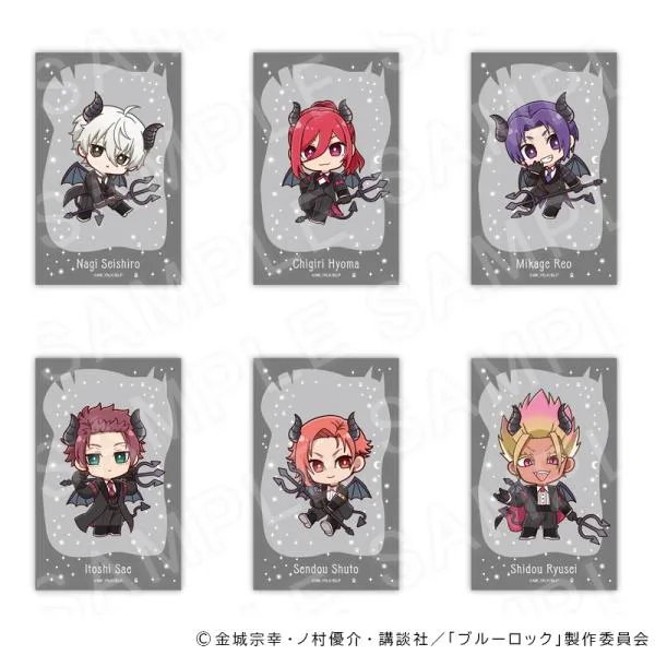 【 10/31 発送予定】 TVアニメ『ブルーロック』 カードセット 悪魔Ver B ※セット販売 グッズ