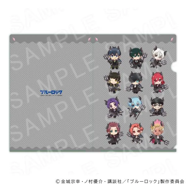 【 11/14 発送予定】 TVアニメ『ブルーロック』 クリアファイル 悪魔Ver グッズ