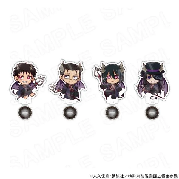 【 11/06 発送予定】 TVアニメ『炎炎ノ消防隊 参ノ章』 ミニキャラアクリルスタンドコンプリートBOX Avol.3 グッズ