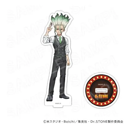 【 11/03 発送予定】 TVアニメ『Dr.STONE』 カジノディーラー 描き下ろしアクリルスタンド(石神千空) グッズ
