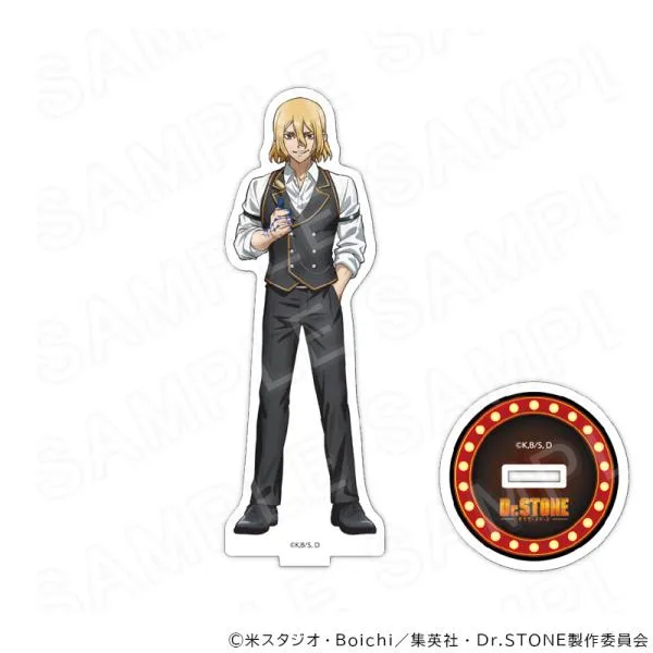 【 11/03 発送予定】 TVアニメ『Dr.STONE』 カジノディーラー 描き下ろしアクリルスタンド(七海龍水) グッズ