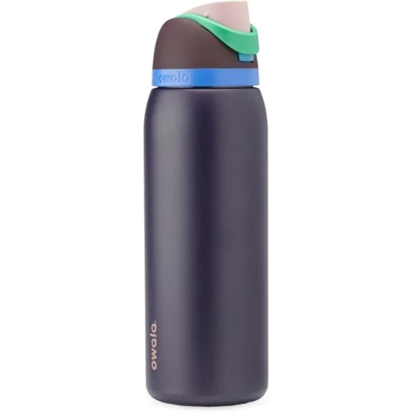 お取り寄せ オワラ フリーシップ 水筒 1.18L ナイト・サファリ Owala FreeSip Water Bottle 40oz Night Sa