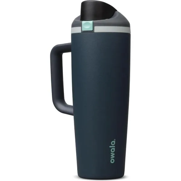 お取り寄せ オワラ フリーシップ タンブラー 水筒 887mL フォギー・タイド Owala FreeSip Tumbler Water Bottle