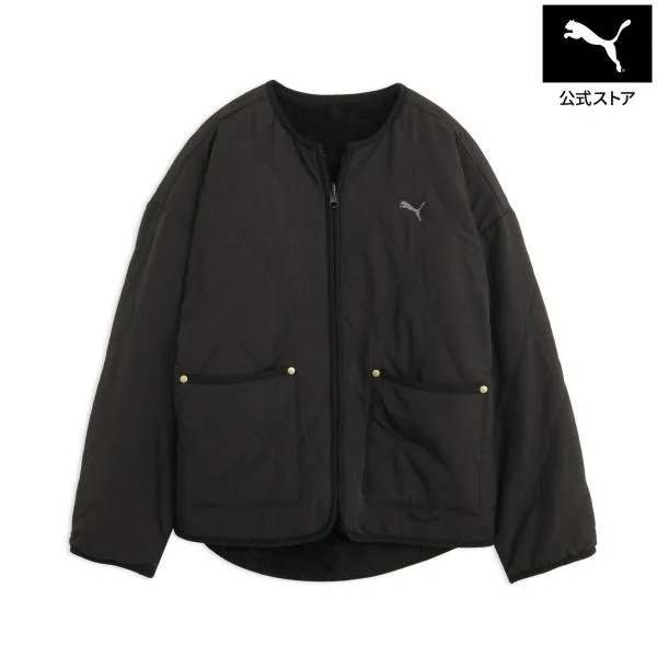 【公式】プーマ PUMA ウィメンズ ESS エレベーテッド リバーシブル ジャケット レディース