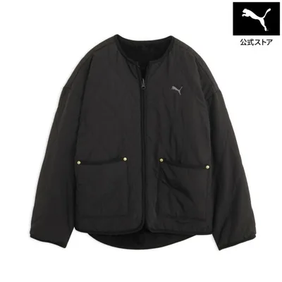 【公式】プーマ PUMA ウィメンズ ESS エレベーテッド リバーシブル ジャケット レディース