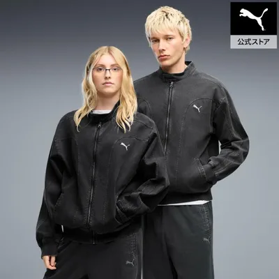 【公式】プーマ PUMA ユニセックス フューチャー プーマ アーカイブ T7 リラックスド ウォッシュド ツイル トラックジャケット