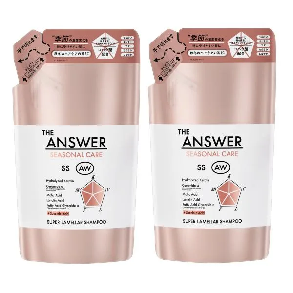 ▲2個セット・送料無料▲数量限定! THE ANSWER シーズナルケア AW スーパーラメラシャンプー 詰替え 320ml ジアンサー