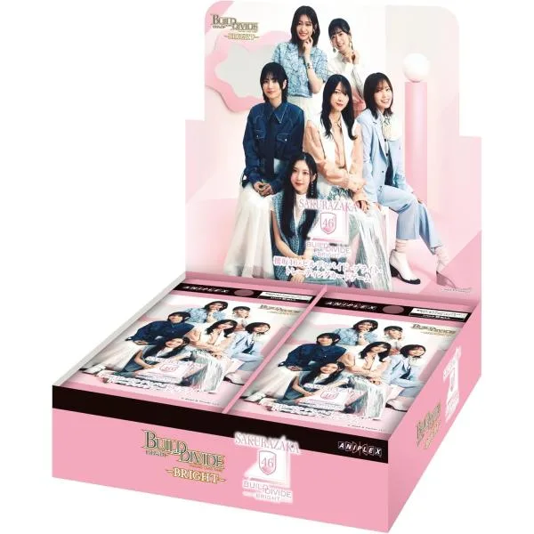 【在庫処分特価】【シュリンク付き未開封品】櫻坂46×ビルディバイド -ブライト- トレーディングカードゲーム BOX