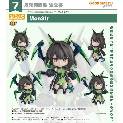 【予約商品】ねんどろいど アークナイツ Mon3tr