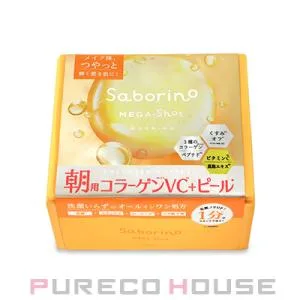 サボリーノ メガショット 朝用ツヤピールマスク CC (フェイスマスク) 32枚入り