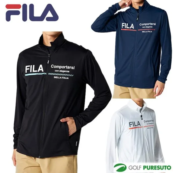 フィラ 長袖 ジップ スタンド ジャケット 426263 春夏モデル メンズ FILA ロング スリーブ ジャケット アパレル スポーツウェア
