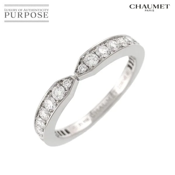 ショーメ CHAUMET ジョゼフィーヌ トリオンフ ドゥ #49 リング ダイヤ Pt プラチナ 指輪 Josephine 90341223