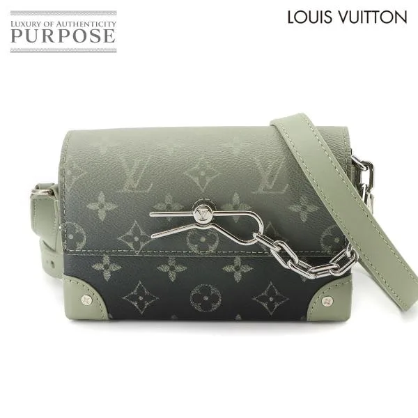Like new LOUIS VUITTON Monogram Gradient Steamer Wearable Wallet กระเป๋าสะพาย 90345342
