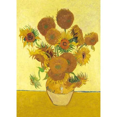 ジグソーパズル 500ピース ゴッホ ひまわり 名画 アート アップルワン 敬老の日 500-330