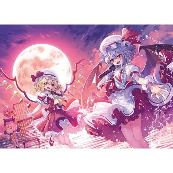 ジグソーパズル 500ピース 東方LostWord 濃霧湖畔ブラッディ☆ムーン ステッカー入り限定版 東方Project アップルワン 敬老の日 500-346