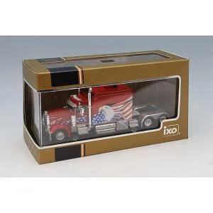 1/64 ピータービルト Peterbilt 379 Custom 2022 レッド イクソ IXO