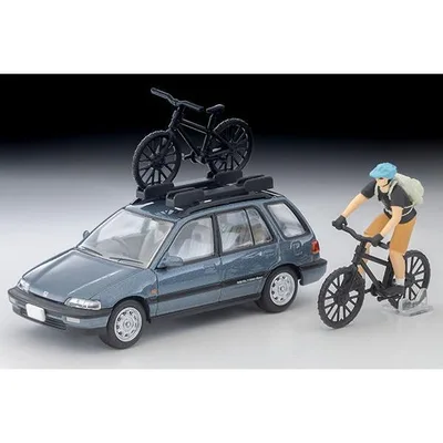 1/64 ホンダ シビック シャトル RT X 90年式 青 トミカ リミテッド ヴィンテージネオ Tomica Limited Vintage Neo