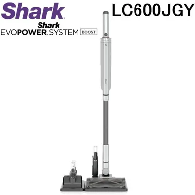 シャーク ニンジャ LC600JGY EVOPOWER SYSTEM BOOST コードレススティッククリーナー フロストグレイ 360度クリーニング iQセンサー 掃除機 Shark Ninja