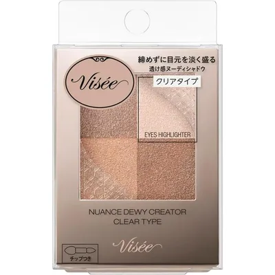コーセー Visee ヴィセ ニュアンス デューイ クリエイター クリアタイプ BE-1 ソフトベージュ 5.5g アイシャドウ アイカラー 無香料