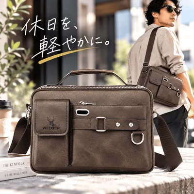 ショルダーバッグ メンズ ボディバッグ 小さめ 斜めがけ 肩掛け ブランド ショルダー 軽量 多ポケット バイク 人気 メッセンジャーバッグ バッグ