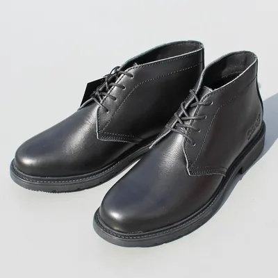 Schott ショット S23002 POSTMAN CHUKKA BOOTS チャッカ ブーツ ポストマン シューズ LEATHER SHOES レザーシューズ 日本製 BLACK 25.5cm-27cm 送料無料!