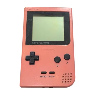 Nintendo 任天堂 MGB-001 GAMEBOY pocket ゲームボーイ ポケット GBP ゲーム機 本体 ニンテンドー ホビー ピンク ユニセックス【中古】