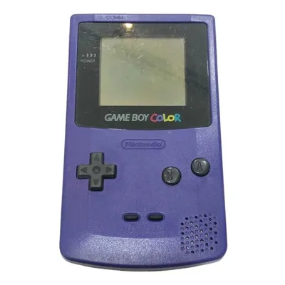 Nintendo 任天堂 CGB-001 GAMEBOY COLOR ゲームボーイ カラー ゲーム機 本体 レトロゲーム ニンテンドー パープル ユニセックス【中古】