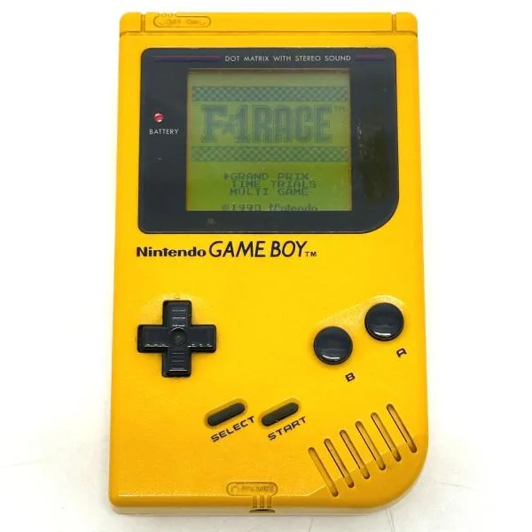 Nintendo 任天堂 DMG-01 GAMEBOY ゲームボーイ 初代ゲームボーイ ゲーム機 本体 ニンテンドー ゲーム機 イエロー ユニセックス【中古】
