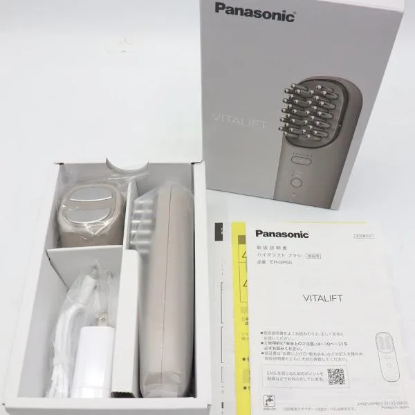 ボーナスストア+5%【新品】パナソニック バイタリフト ブラシ EH-SP60-H グレージュ リフトケア美顔器 Panasonic 本体