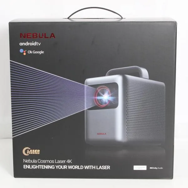ボーナスストアPlus【新品未開封】Anker Nebula Cosmos Laser 4K D23505F2 ブラック 4Kレーザープロジェクター アンカー 本体