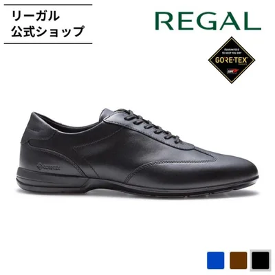 リーガル 公式 REGAL 70CL レザースニーカー GORE-TEX ブラック メンズ ゴアテックス 靴 レザー スニーカー 本革 革靴 撥水