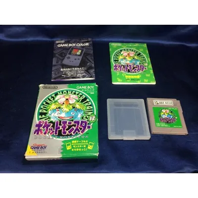 中古B★ポケットモンスター 緑 マップ欠品★ゲームボーイソフト