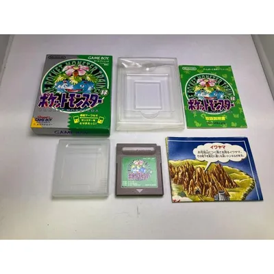 中古AB★ポケットモンスター 緑 マップ同梱★ゲームボーイソフト