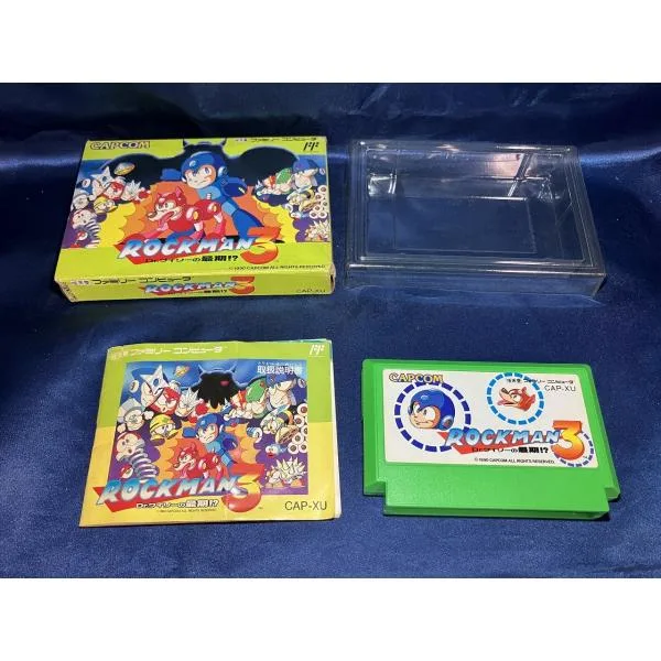 中古AB★L3-3 ロックマン3 Dr.ワイリーの最期!?★ファミコンソフト