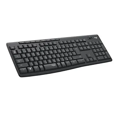 ロジクール ワイヤレスキーボード K295GP 静音 耐水 キーボード 無線 Unifying K295 windows chrome グラファイト 国内品