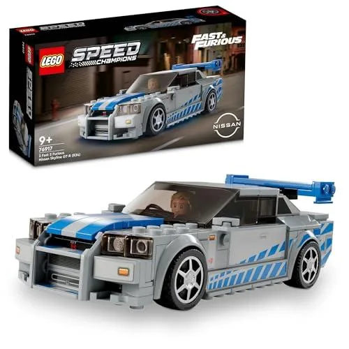 レゴ(LEGO) スピードチャンピオン ワイルド・スピード 日産スカイラインGT-R (R34) 76917 おもちゃ 玩具 ブロック