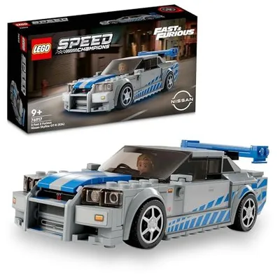 レゴ(LEGO) スピードチャンピオン ワイルド・スピード 日産スカイラインGT-R (R34) 76917 おもちゃ 玩具 ブロック
