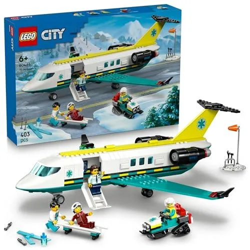 レゴ(LEGO) シティ 救急輸送機 60465 おもちゃ 玩具 ブロック