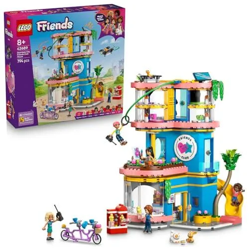 レゴ(LEGO) フレンズ ハートレイクシティのうきうきフレンズハウス 42689 おもちゃ 玩具 ブロック