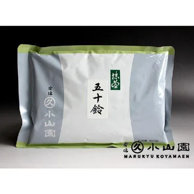 抹茶 宇治 丸久小山園 五十鈴 500g 袋詰(いすず) 薄茶 茶道 京都産 粉末 パウダー 送料無料