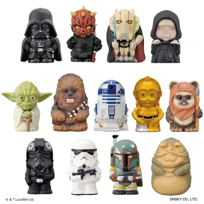 スター・ウォーズ ソフビパペットマスコット セレクション / 全13種 ランダム どれか1つ